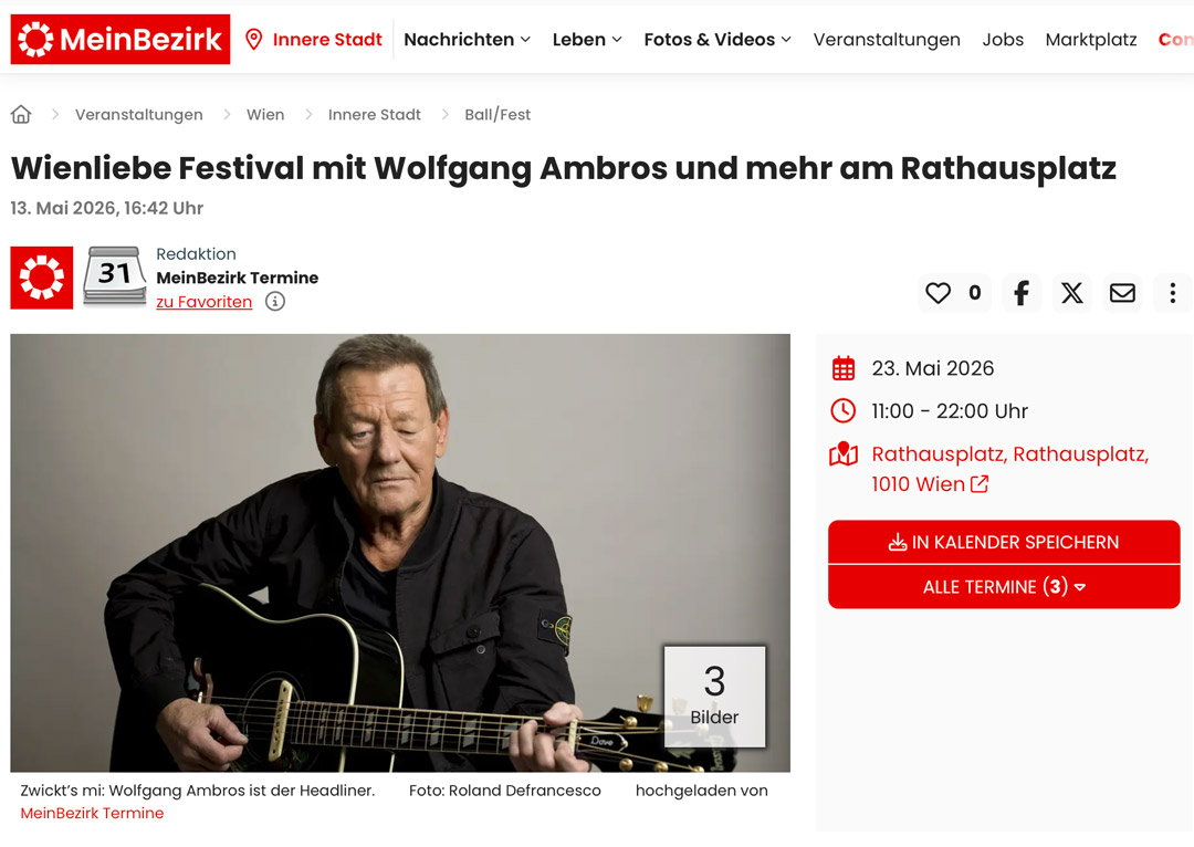 Zusatzkonzert in Regensburg